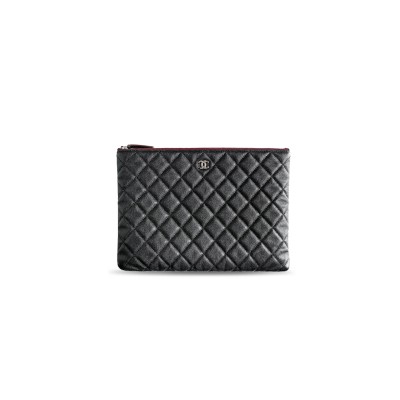 CHANEL CLASSIC CAVIAR CLUTCH BAG NEW MEDIUM (28*20cm)